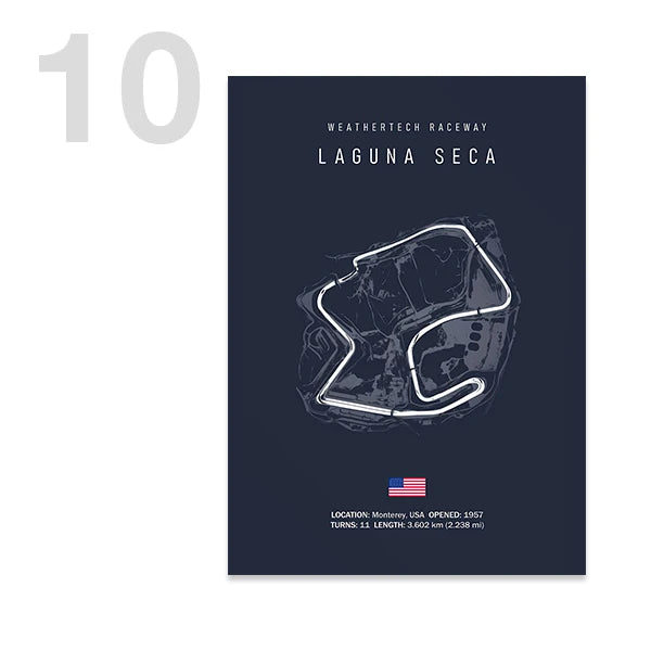 Legendary F1 Circuits Wall Art